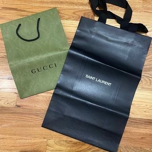 Designer shopping bags